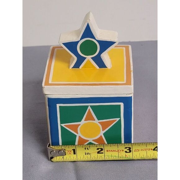 Colorful Star Trinket Box #A20 - Picture 8 of 8